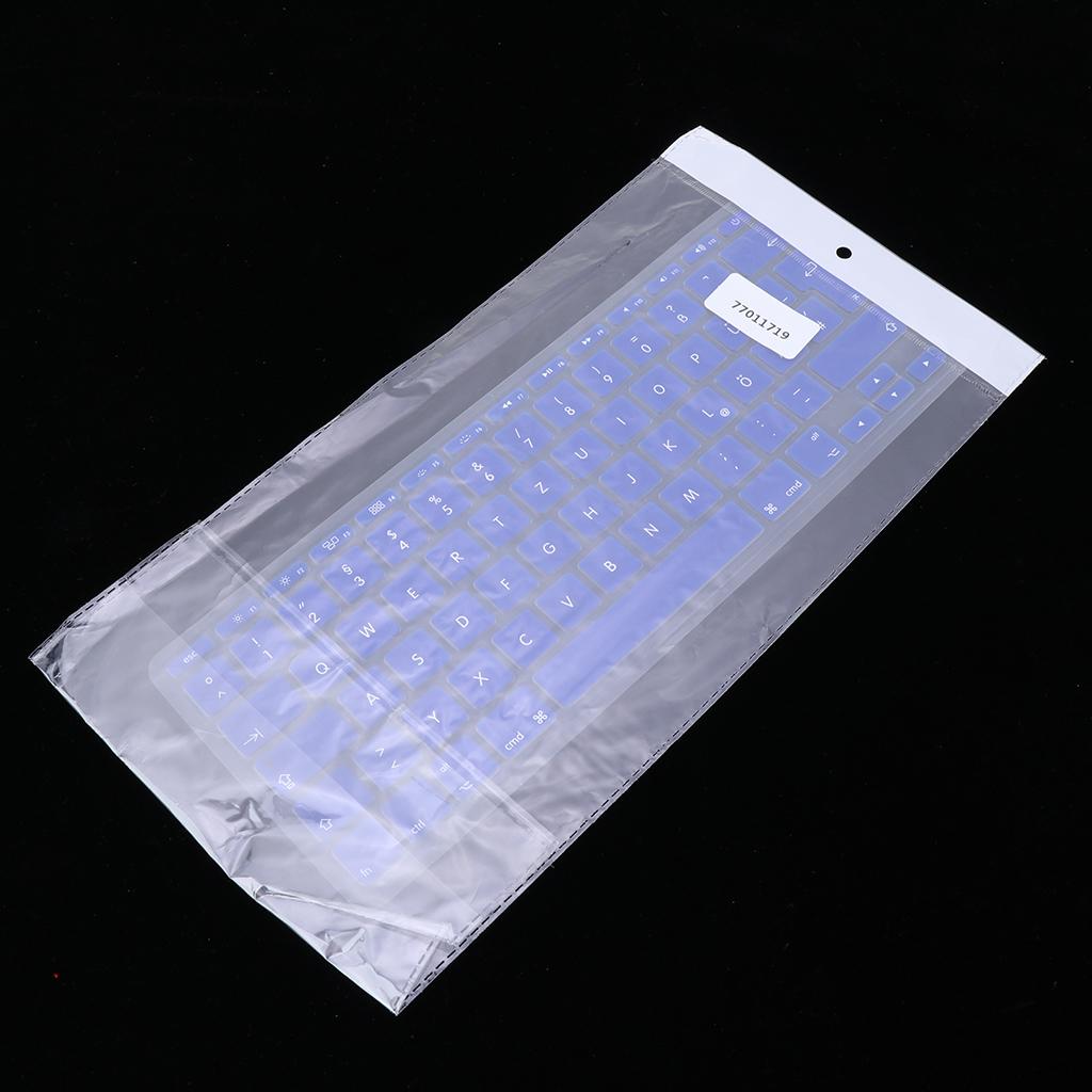 German Phonetic Keyboard Film Cover for European 11inch Macbook blue