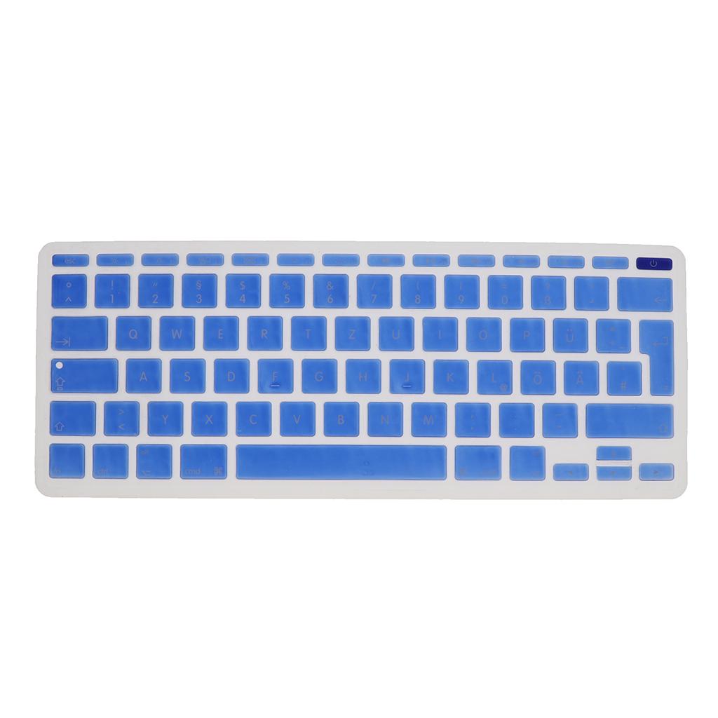 German Phonetic Keyboard Film Cover for European 11inch Macbook blue