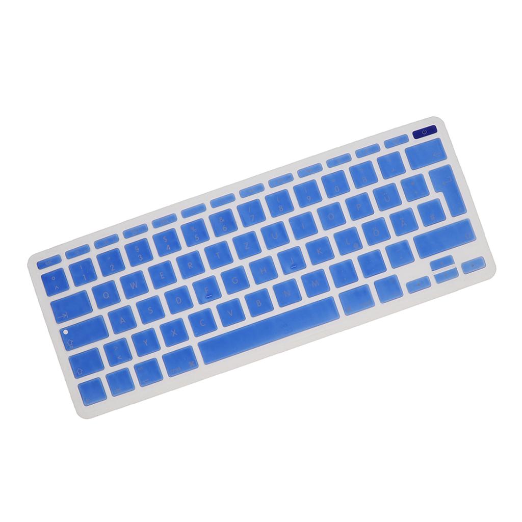 German Phonetic Keyboard Film Cover for European 11inch Macbook blue
