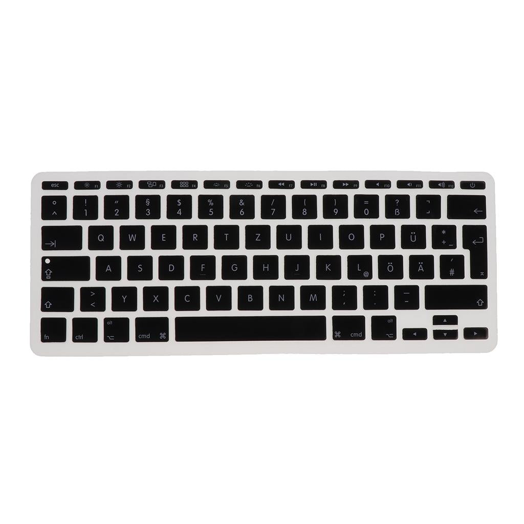 German Phonetic Keyboard Film Cover for European 11inch Macbook black