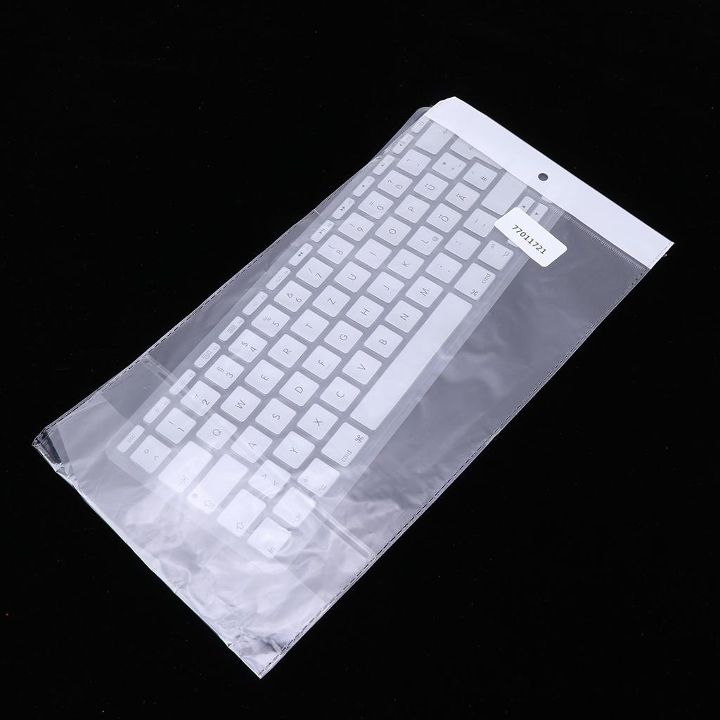 German Phonetic Keyboard Film Cover for European 11inch Macbook silver