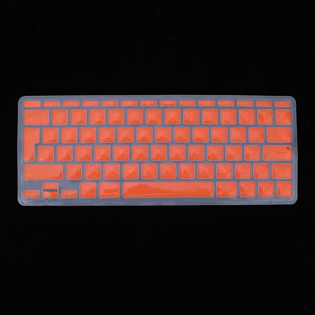 German Phonetic Keyboard Film Cover for European 11inch Macbook orange