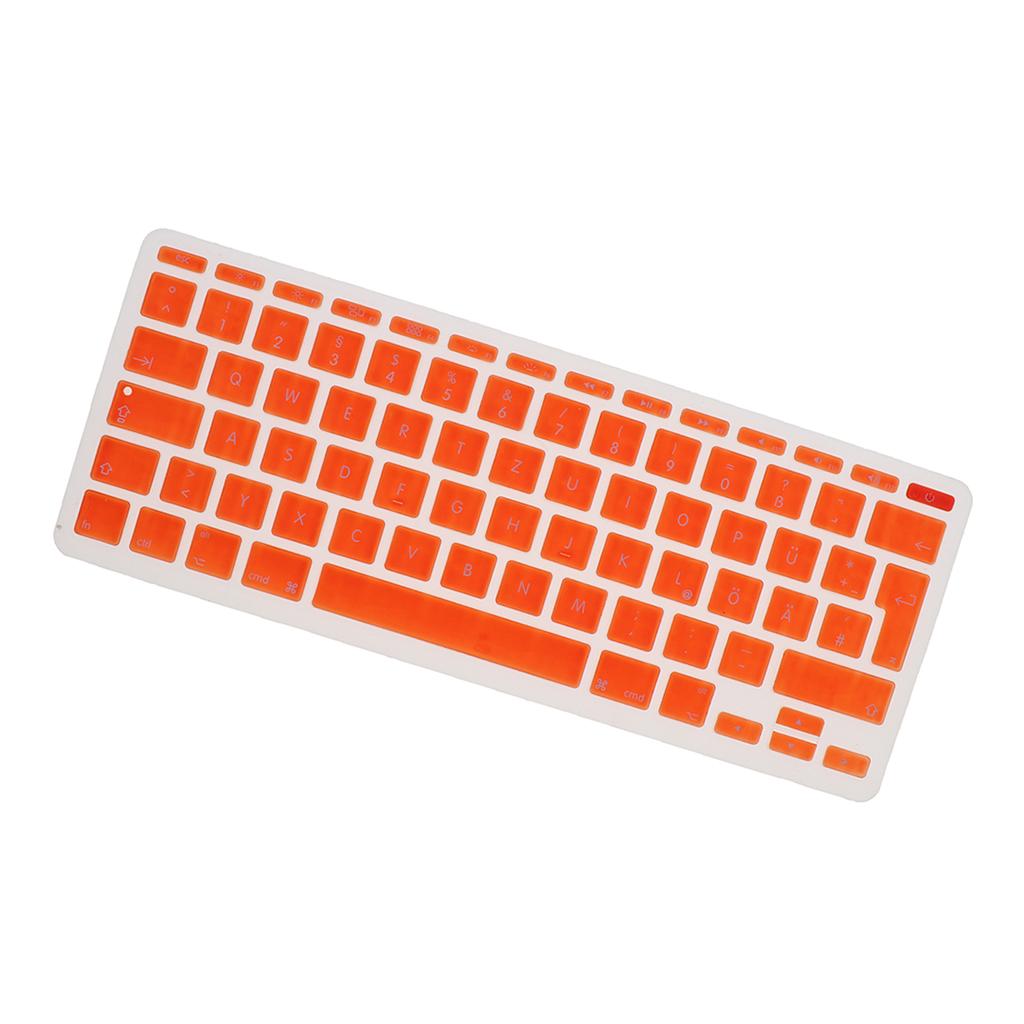 German Phonetic Keyboard Film Cover for European 11inch Macbook orange