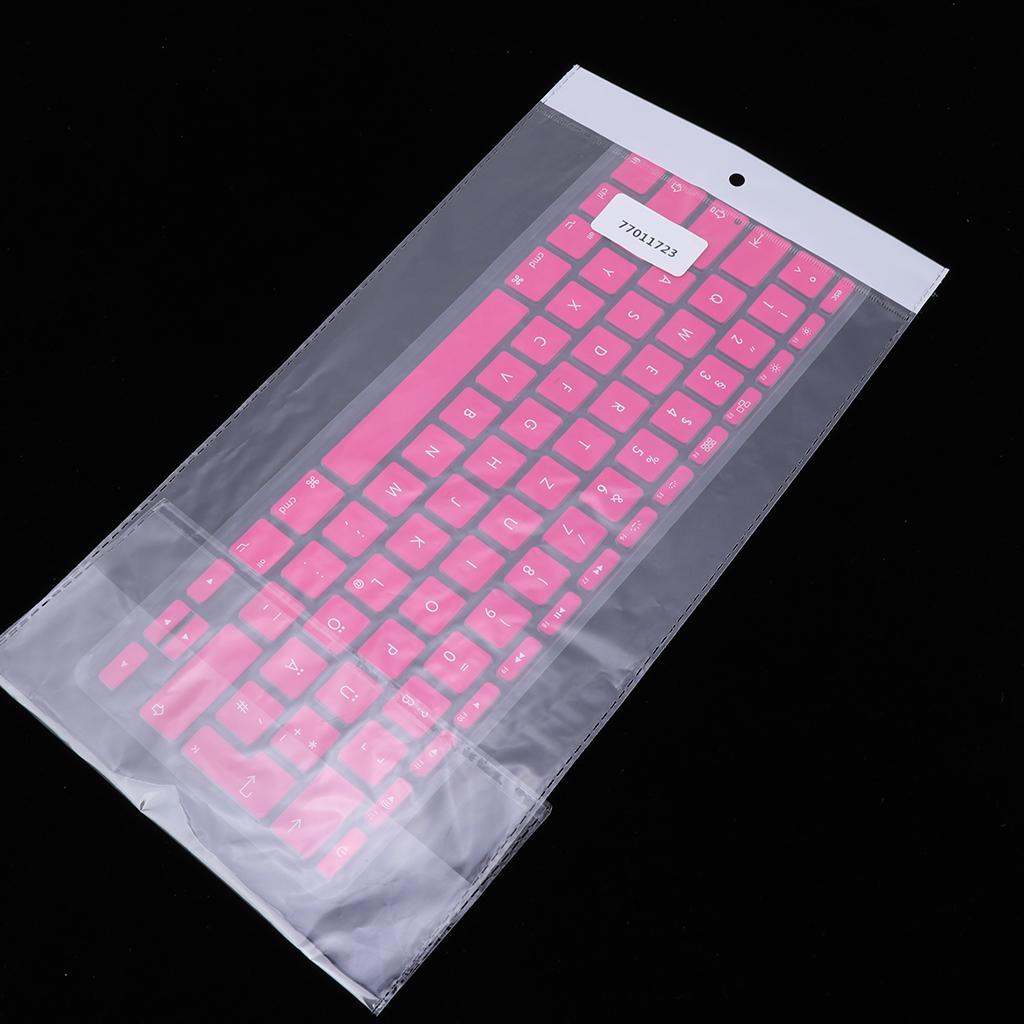 German Phonetic Keyboard Film Cover for European 11inch Macbook rose red