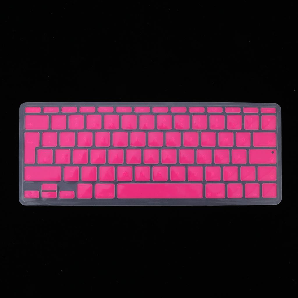 German Phonetic Keyboard Film Cover for European 11inch Macbook rose red