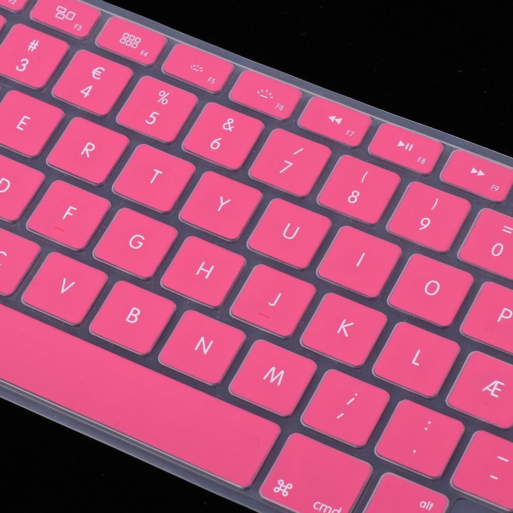 Danish 12 Keyboard Protective Film for 13.3 inch 15pro Macbook pink
