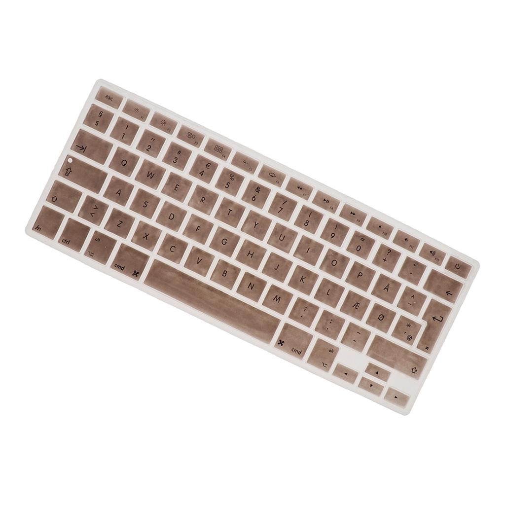 Danish 12 Keyboard Protective Film for 13.3 inch 15pro Macbook gold