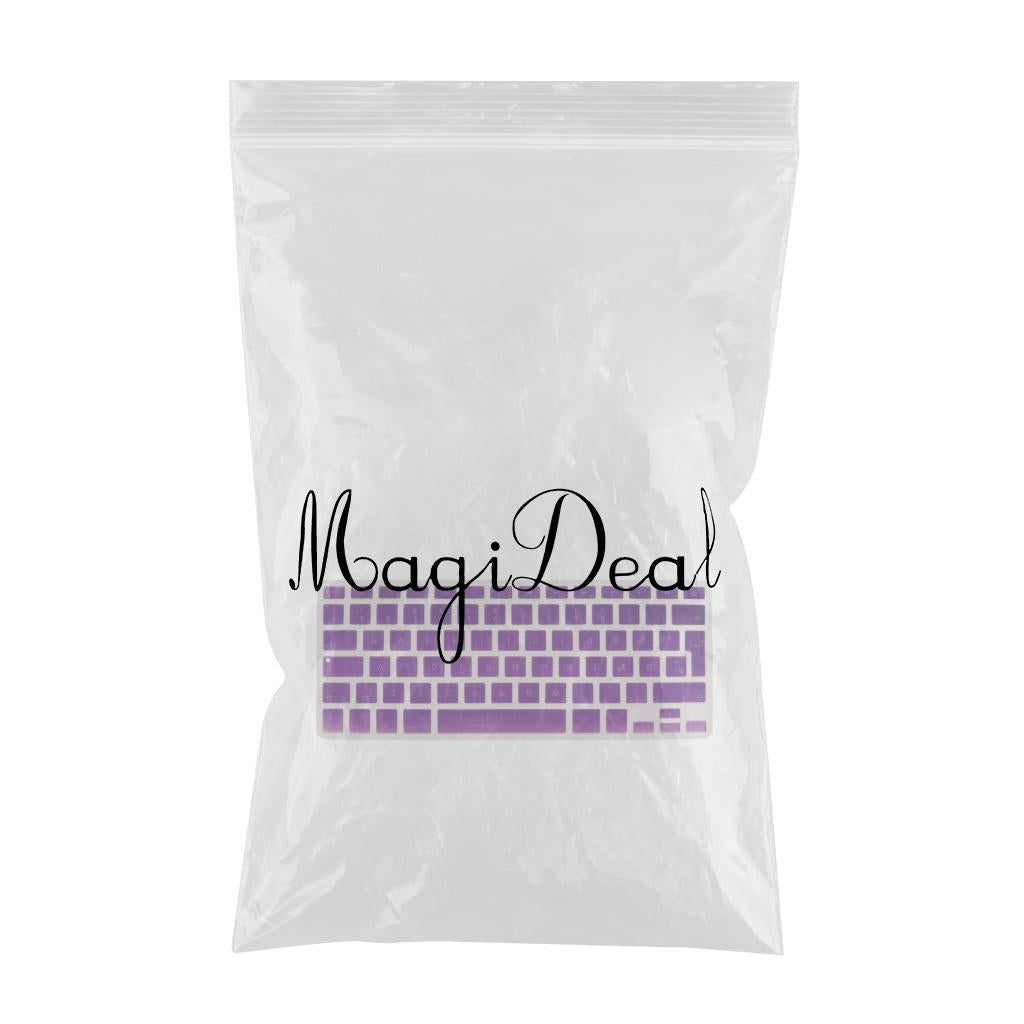 Danish 12 Keyboard Protective Film for 13.3 inch 15pro Macbook purple