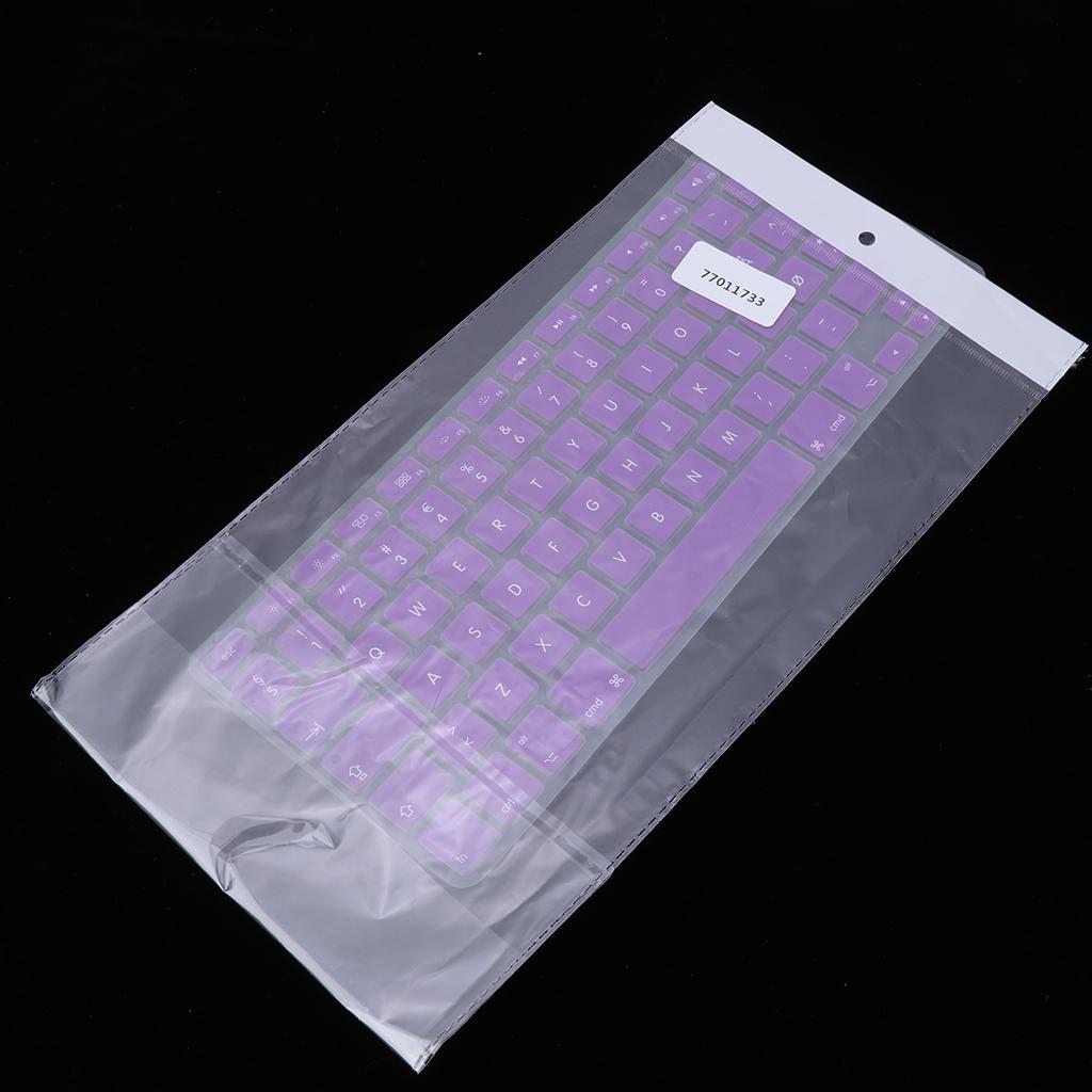Danish 12 Keyboard Protective Film for 13.3 inch 15pro Macbook purple