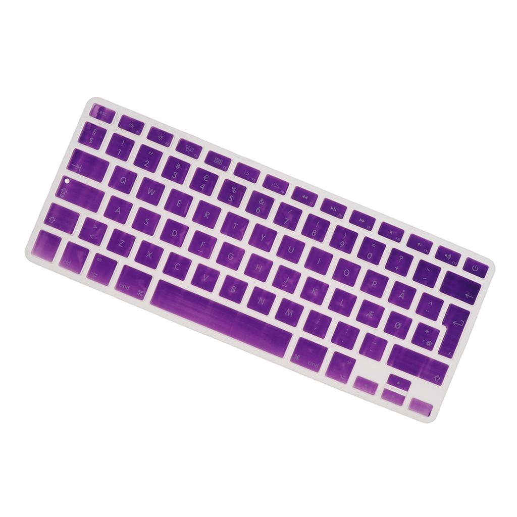 Danish 12 Keyboard Protective Film for 13.3 inch 15pro Macbook purple