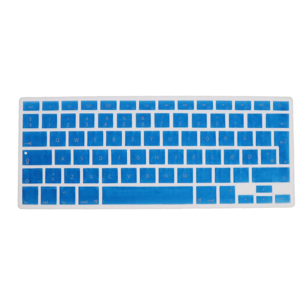 Danish 12 Keyboard Protective Film for 13.3 inch 15pro Macbook blue