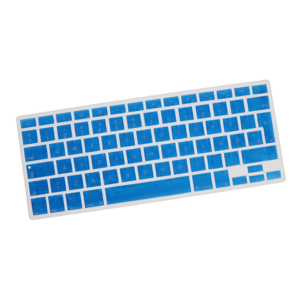 Danish 12 Keyboard Protective Film for 13.3 inch 15pro Macbook blue