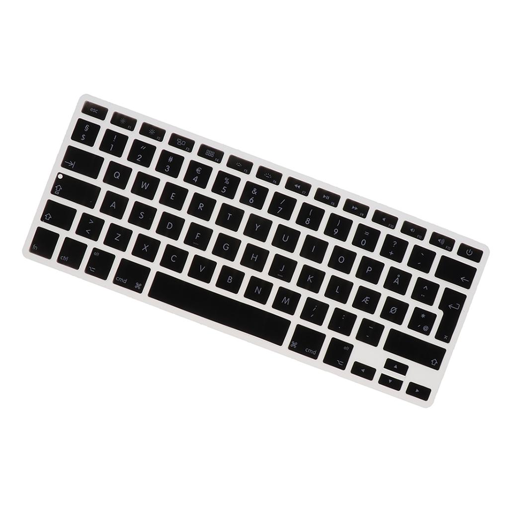 Danish 12 Keyboard Protective Film for 13.3 inch 15pro Macbook black