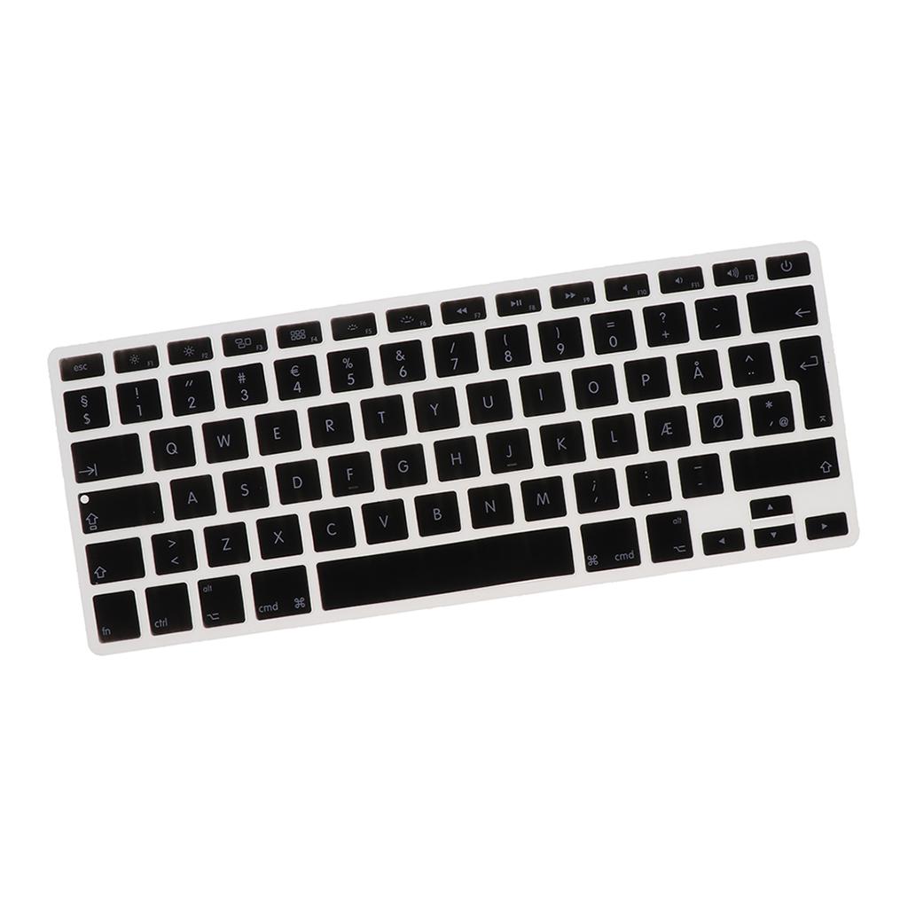 Danish 12 Keyboard Protective Film for 13.3 inch 15pro Macbook black
