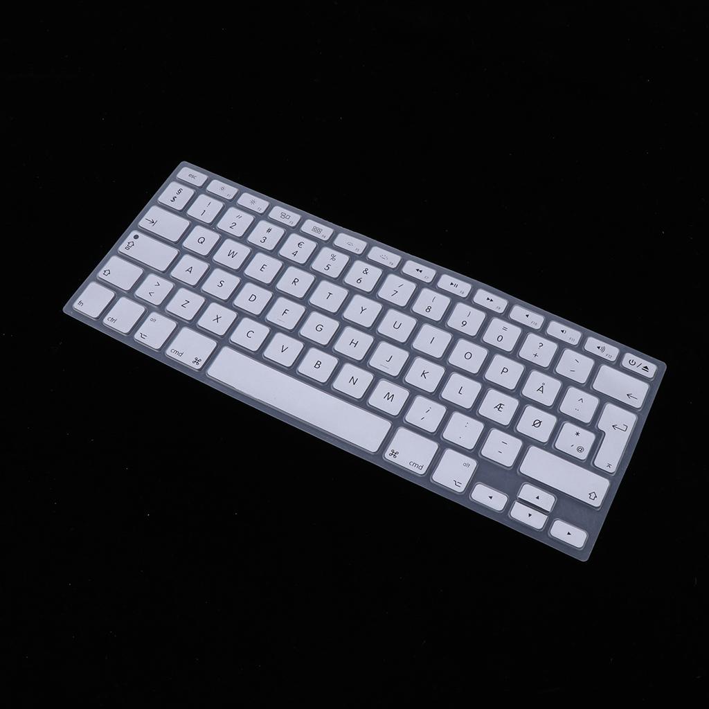 Danish 12 Keyboard Protective Film for 13.3 inch 15pro Macbook silver gray