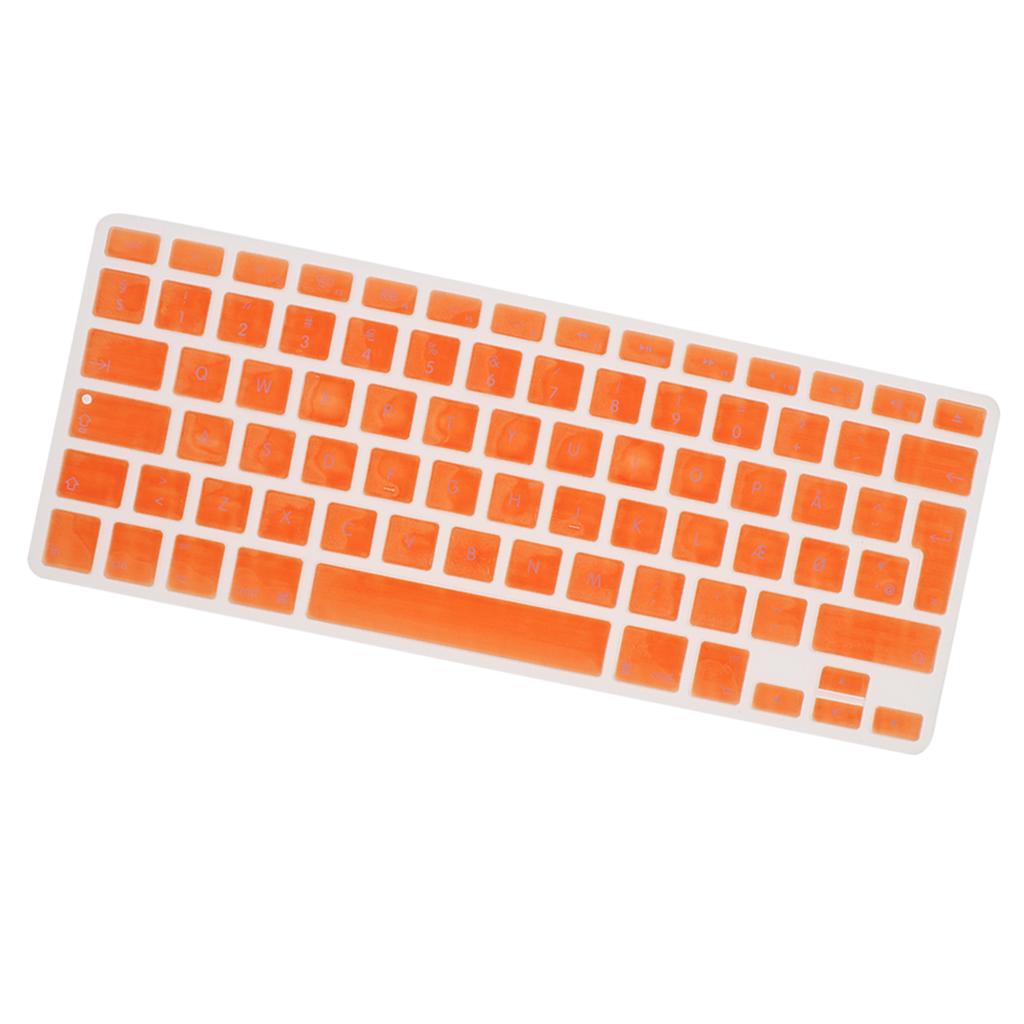 Danish 12 Keyboard Protective Film for 13.3 inch 15pro Macbook orange