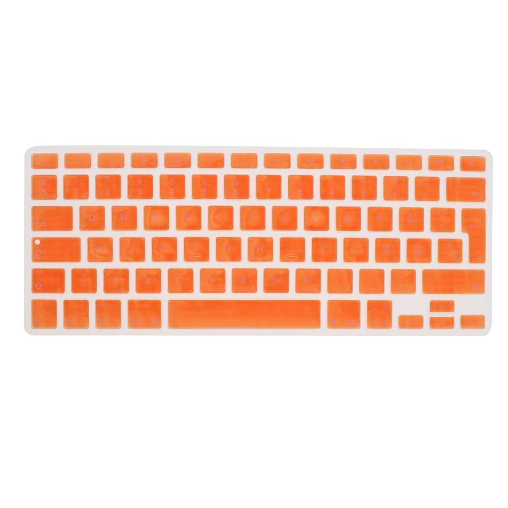 Danish 12 Keyboard Protective Film for 13.3 inch 15pro Macbook orange