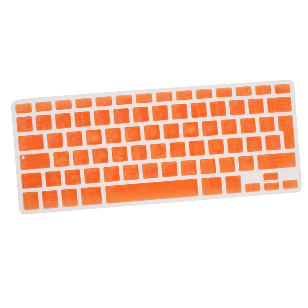 Danish 12 Keyboard Protective Film for 13.3 inch 15pro Macbook orange