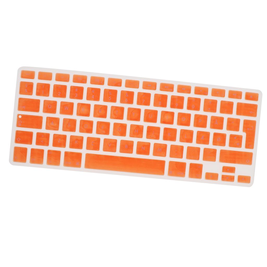 Danish 12 Keyboard Protective Film for 13.3 inch 15pro Macbook orange