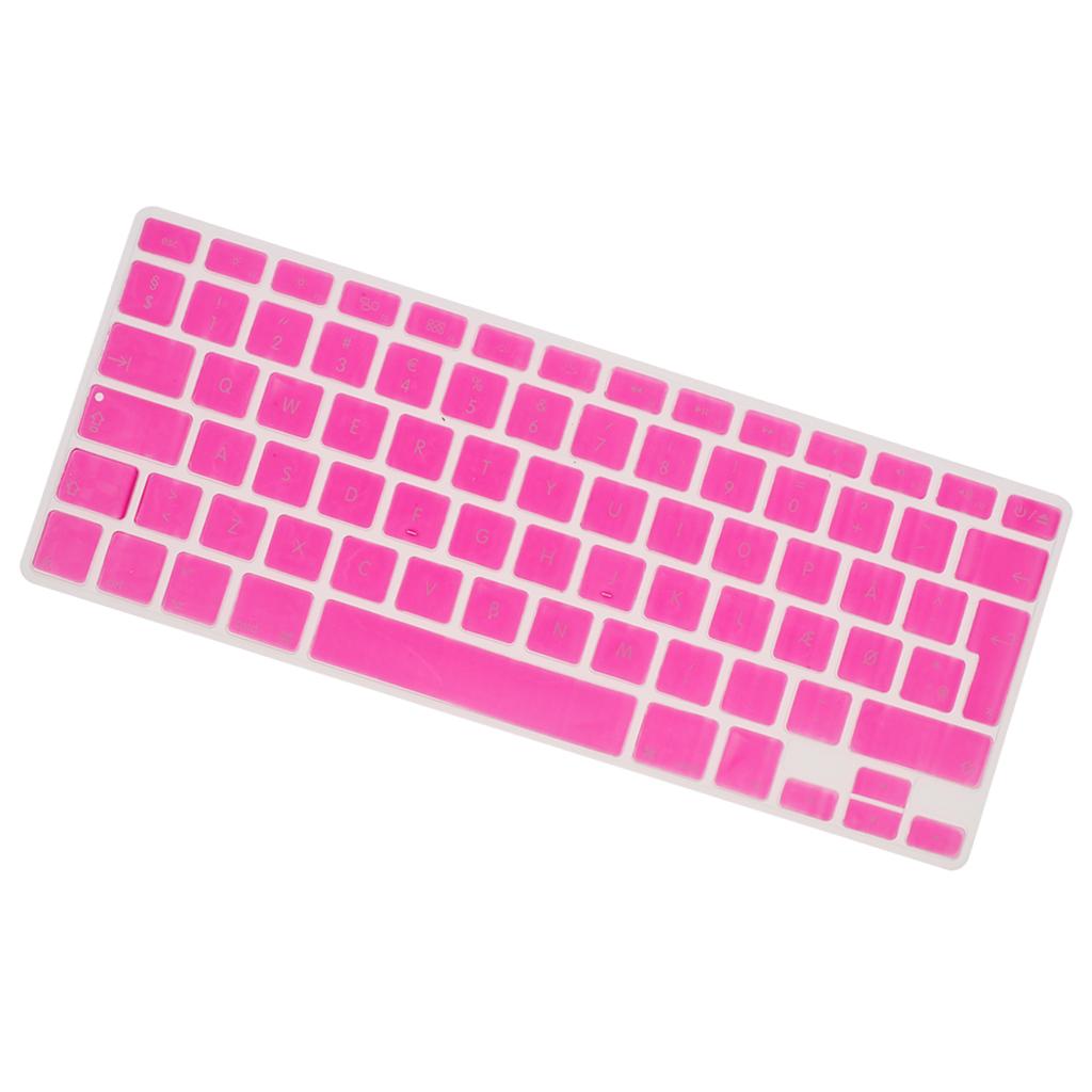 Danish 12 Keyboard Protective Film for 13.3 inch 15pro Macbook rose red