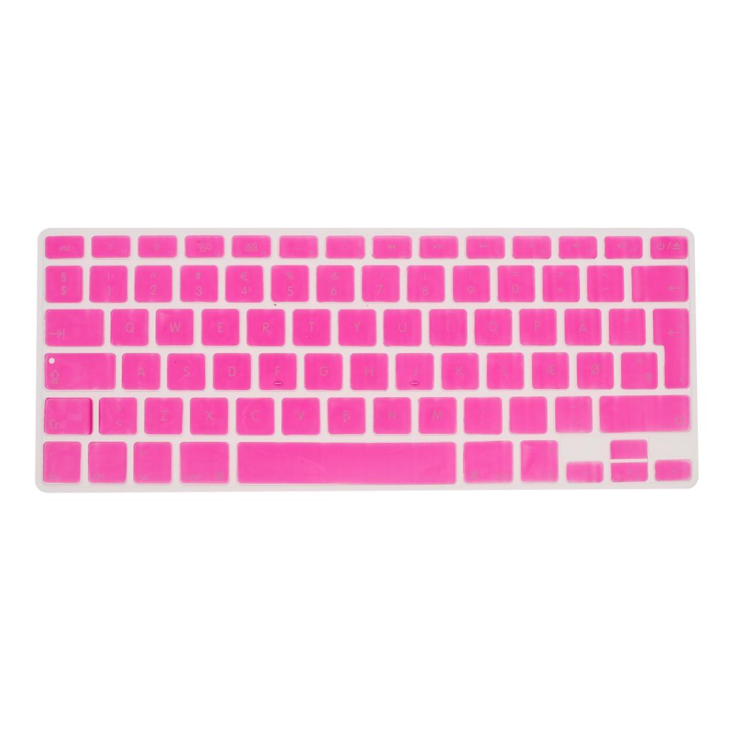 Danish 12 Keyboard Protective Film for 13.3 inch 15pro Macbook rose red
