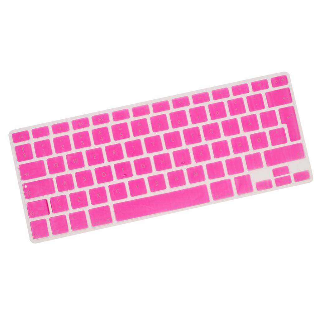 Danish 12 Keyboard Protective Film for 13.3 inch 15pro Macbook rose red
