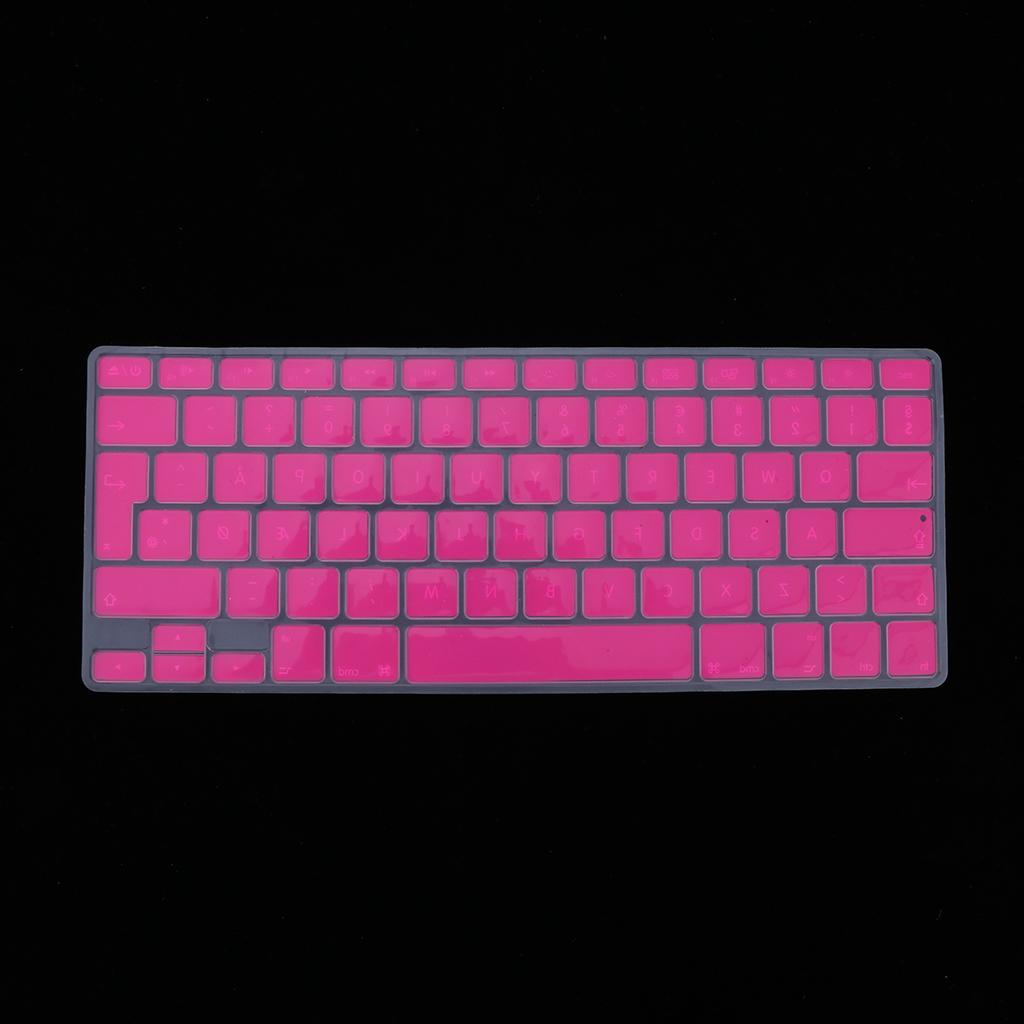 Danish 12 Keyboard Protective Film for 13.3 inch 15pro Macbook rose red