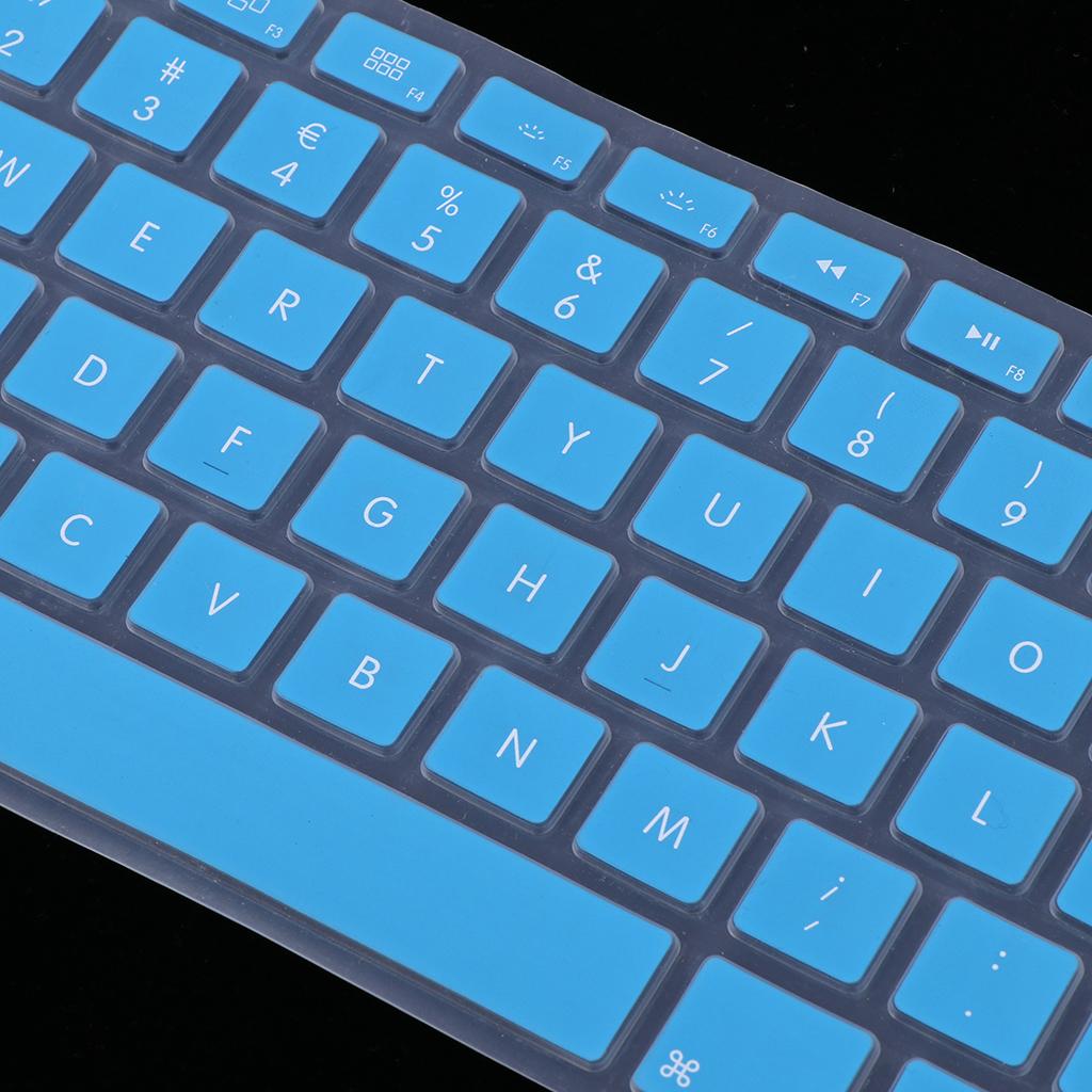Danish 12 Keyboard Protective Film for 13.3 inch 15pro Macbook light blue