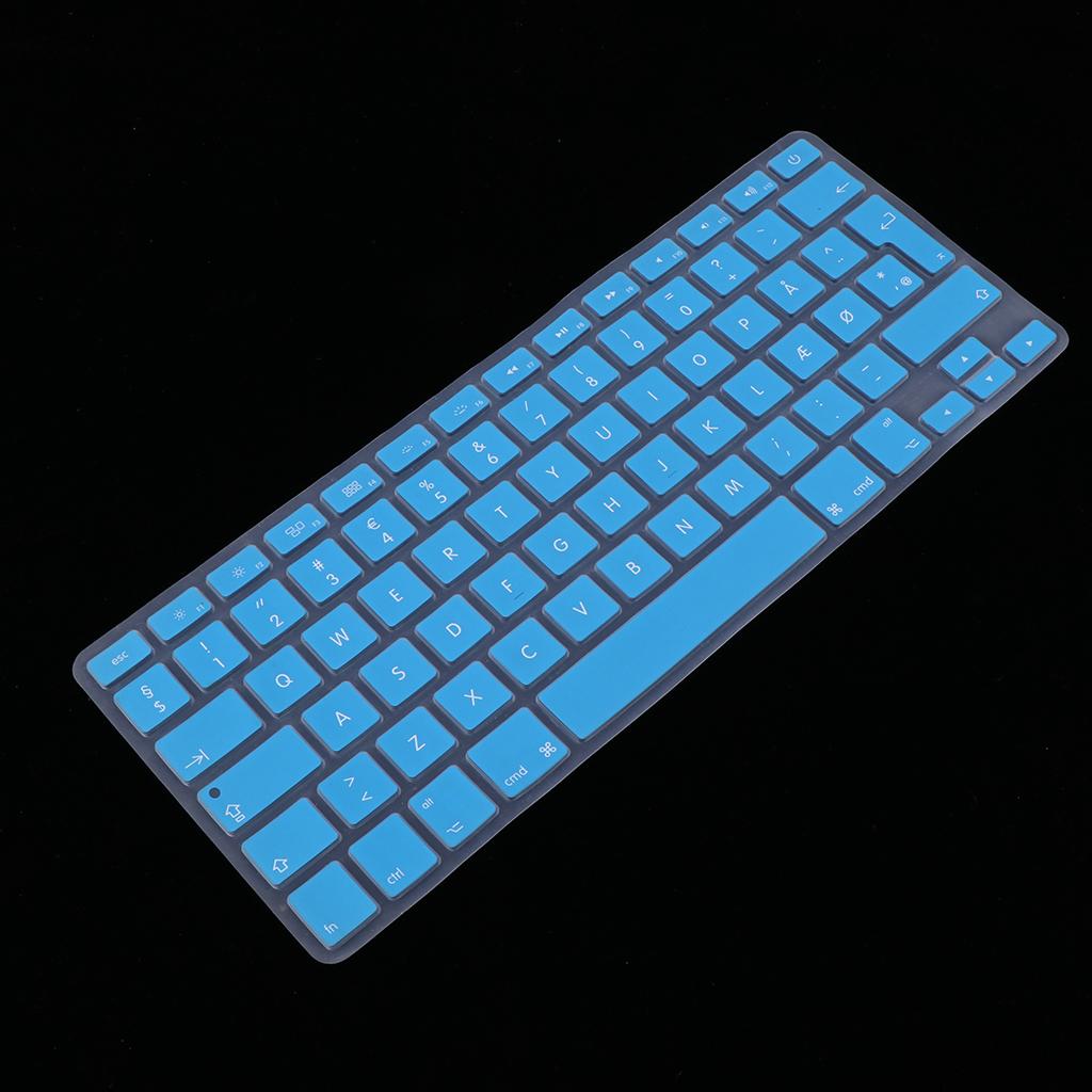 Danish 12 Keyboard Protective Film for 13.3 inch 15pro Macbook light blue