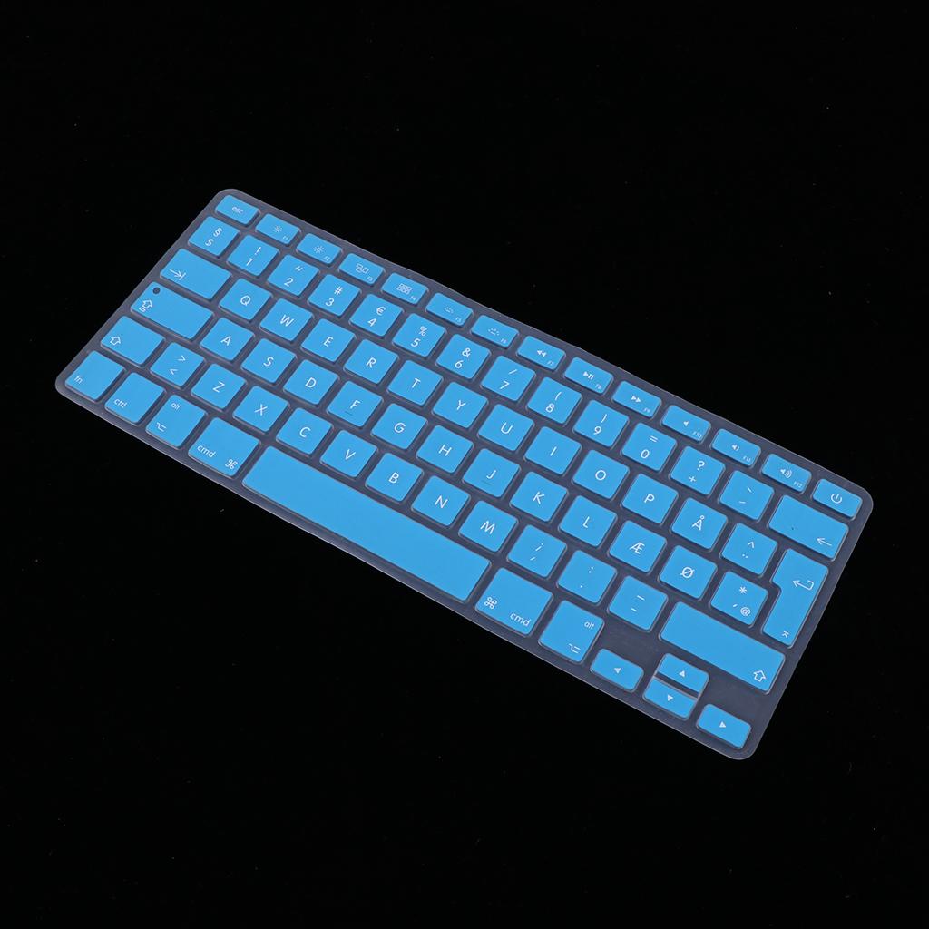 Danish 12 Keyboard Protective Film for 13.3 inch 15pro Macbook light blue