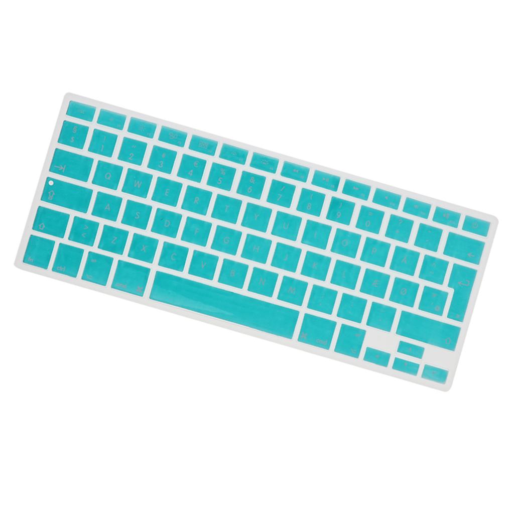 Danish 12 Keyboard Protective Film for 13.3 inch 15pro Macbook white blue