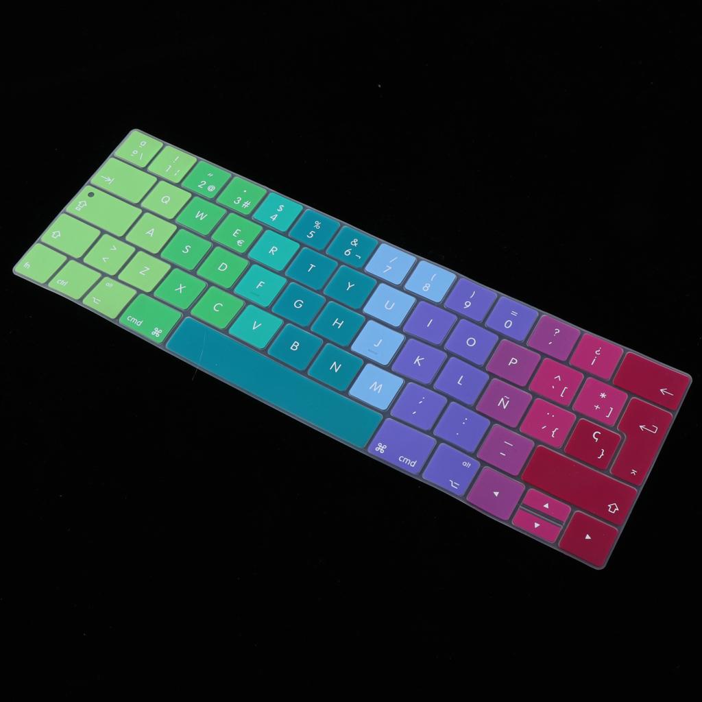 Spanish Phonetic Keyboard Film European fr 13/15inch Macbook Colorful