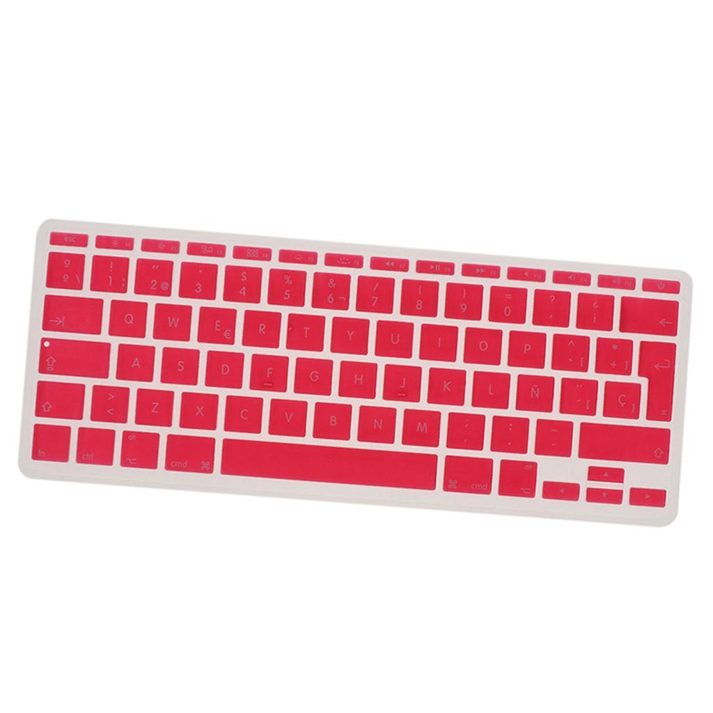 Spanish Phonetic Keyboard Film European for 11inch Macbook Pink