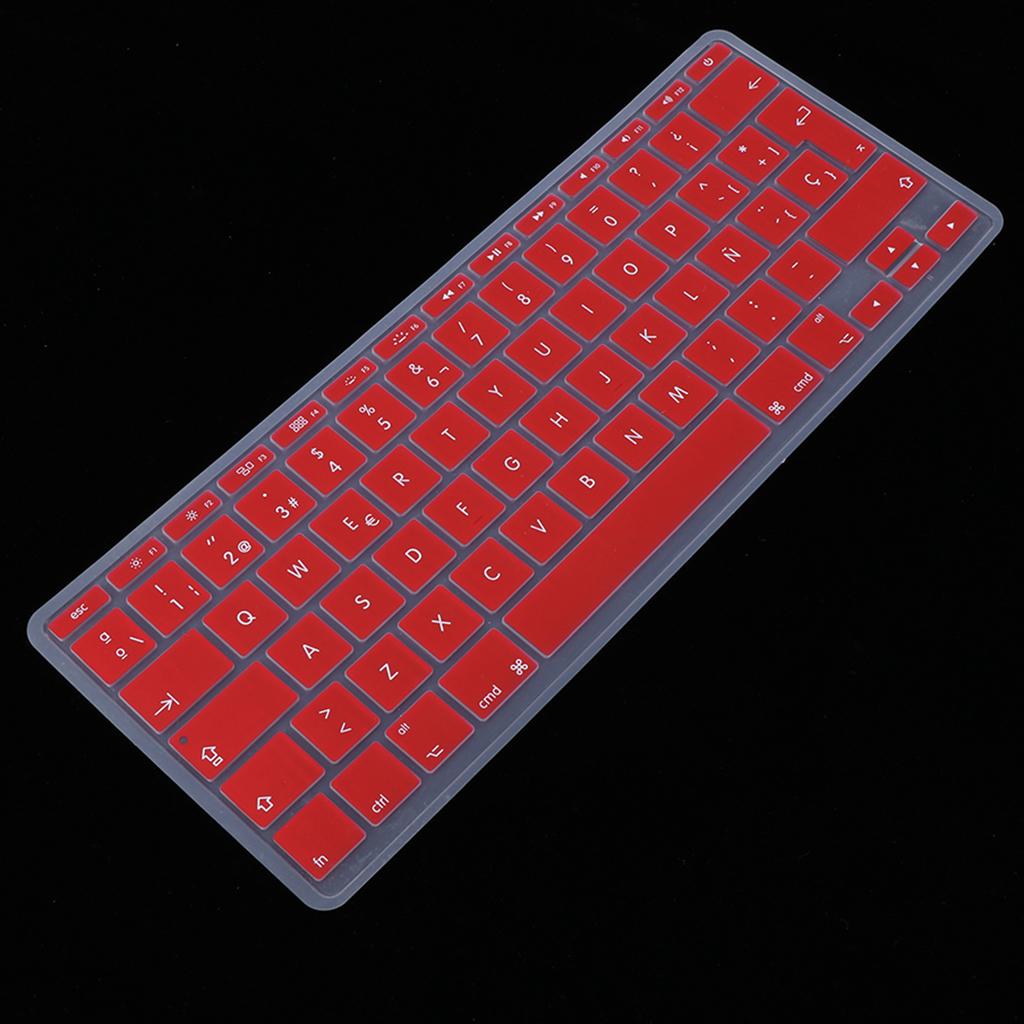 Spanish Phonetic Keyboard Film European for 11inch Macbook Red
