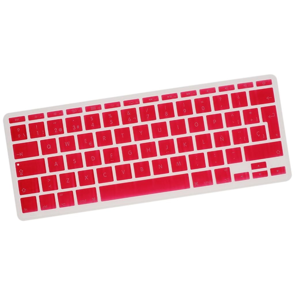 Spanish Phonetic Keyboard Film European for 11inch Macbook Red