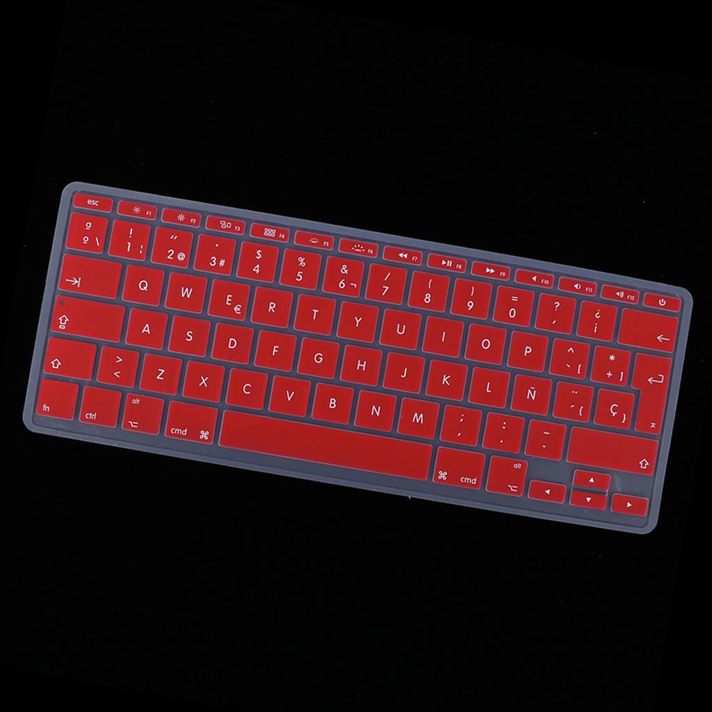 Spanish Phonetic Keyboard Film European for 11inch Macbook Red