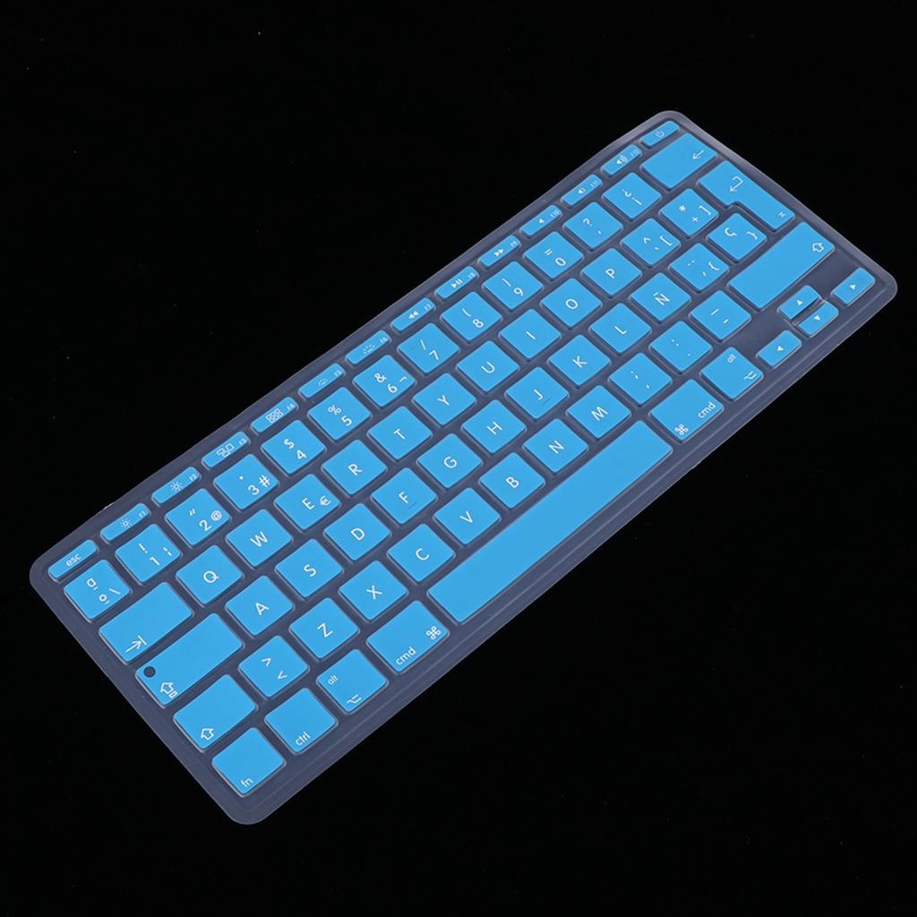 Spanish Phonetic Keyboard Film European for 11inch Macbook Light Blue