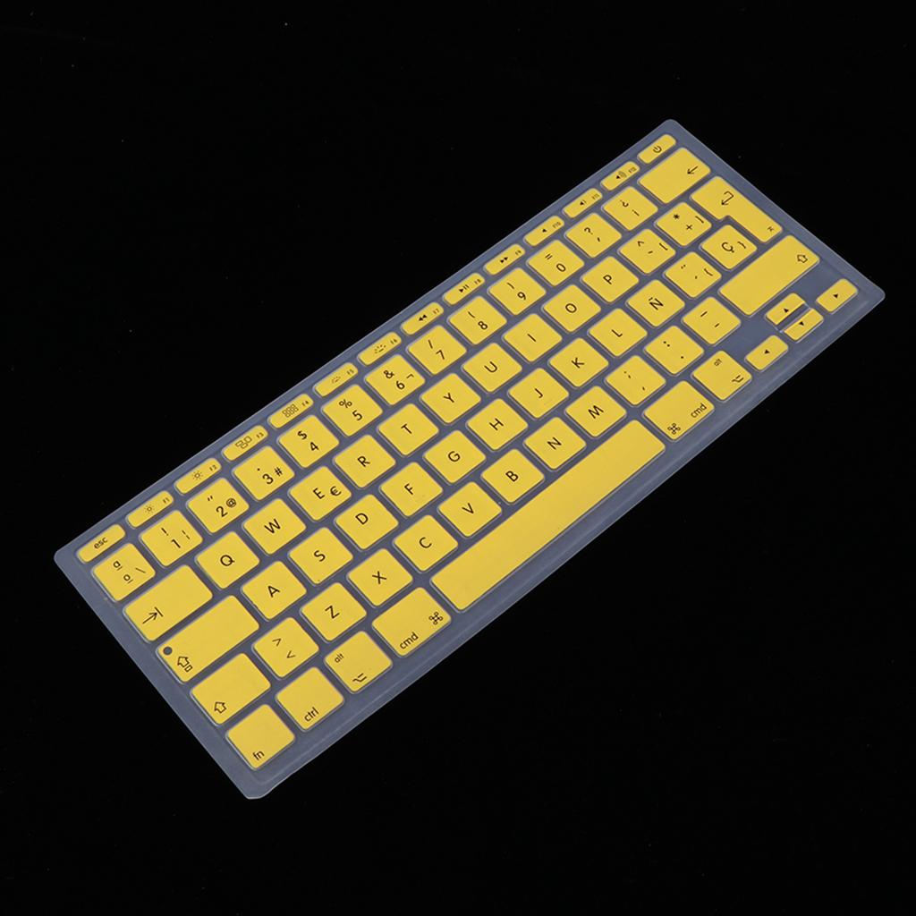 Spanish Phonetic Keyboard Film European for 11inch Macbook Yellow