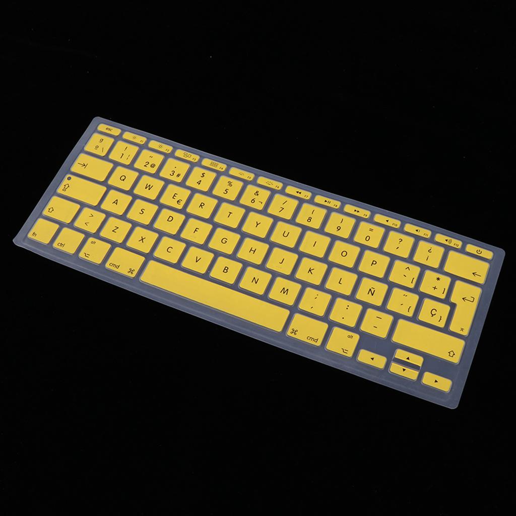 Spanish Phonetic Keyboard Film European for 11inch Macbook Yellow