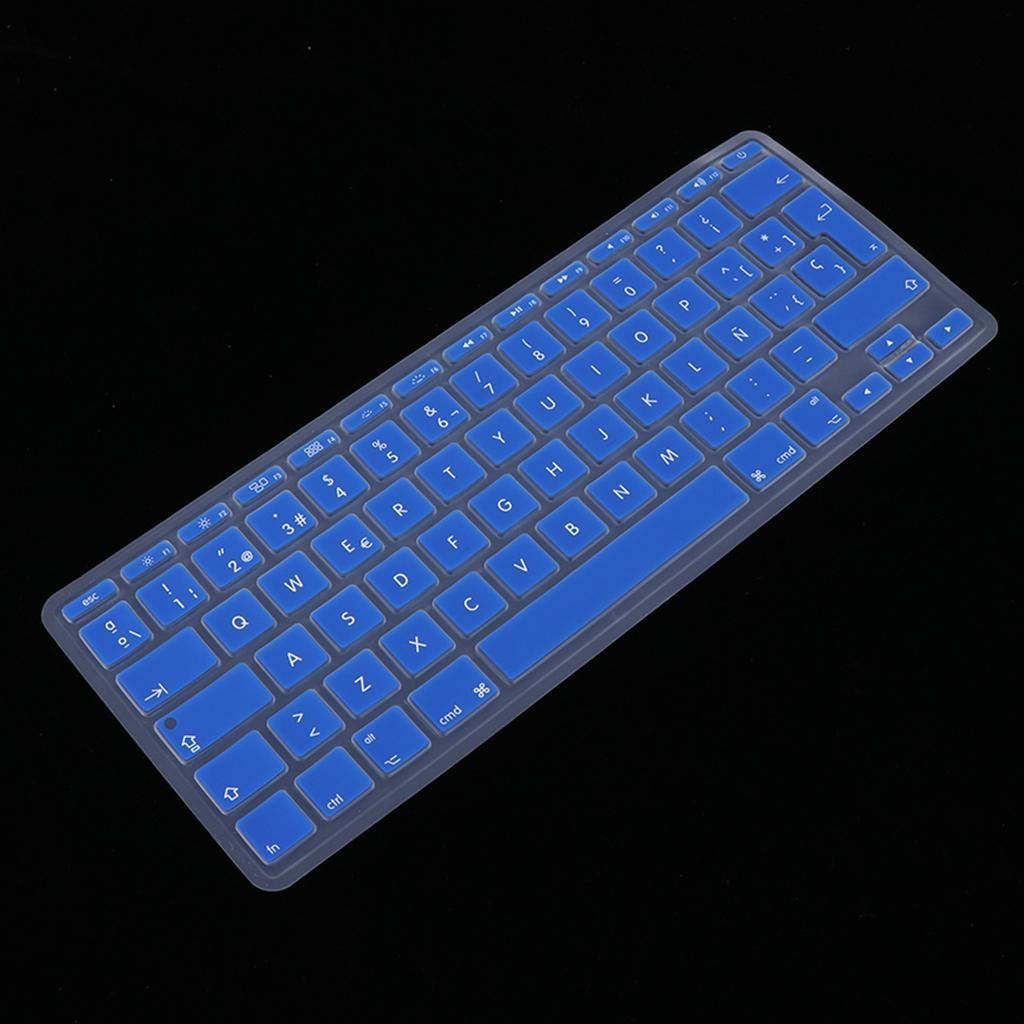 Spanish Phonetic Keyboard Film European for 11inch Macbook Deep Blue