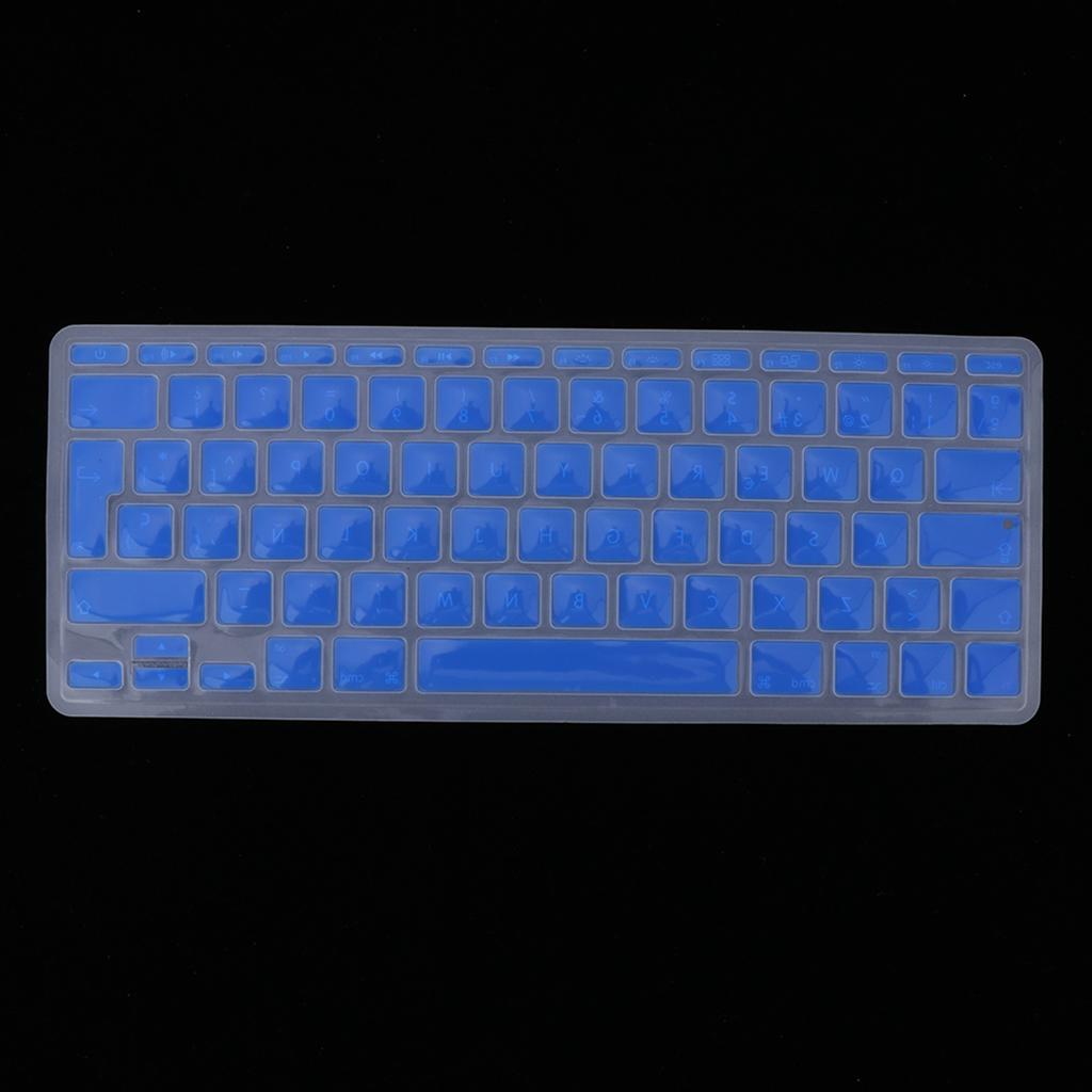 Spanish Phonetic Keyboard Film European for 11inch Macbook Deep Blue