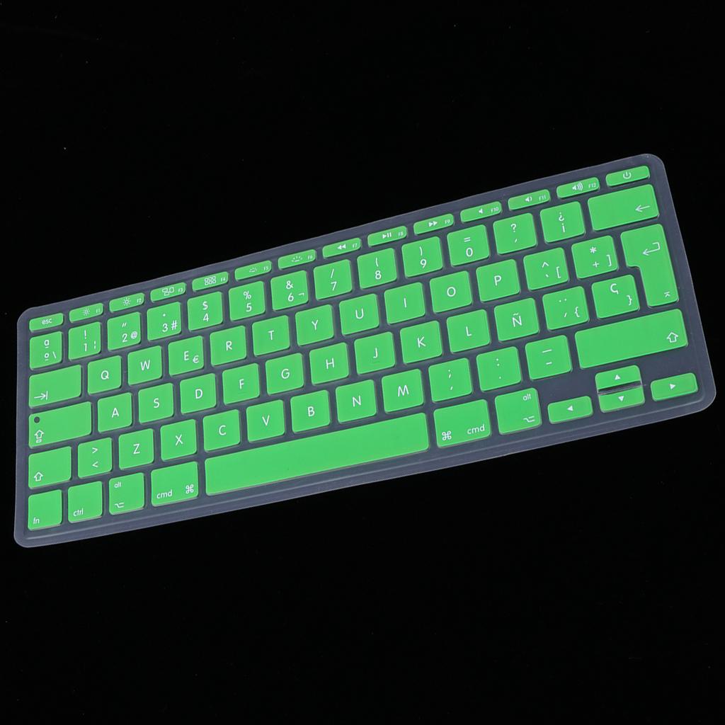 Spanish Phonetic Keyboard Film European for 11inch Macbook Green
