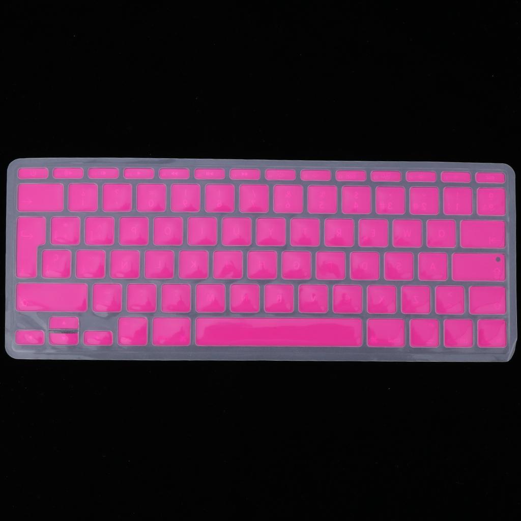 Spanish Phonetic Keyboard Film European for 11inch Macbook Rose Red