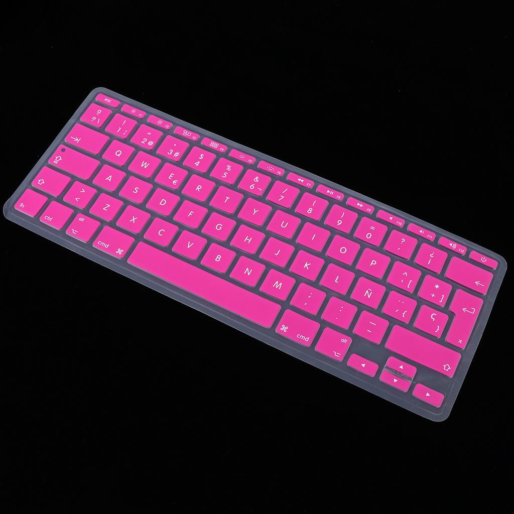 Spanish Phonetic Keyboard Film European for 11inch Macbook Rose Red