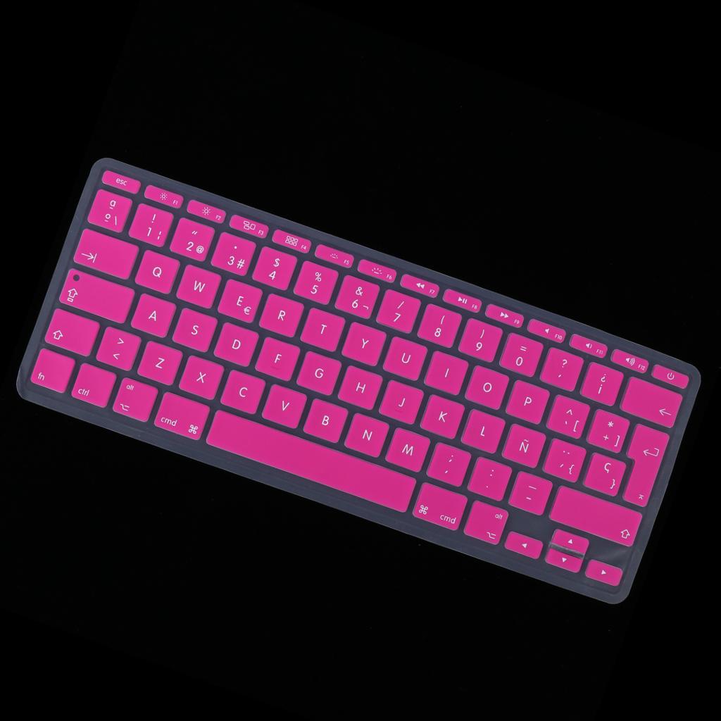 Spanish Phonetic Keyboard Film European for 11inch Macbook Rose Red