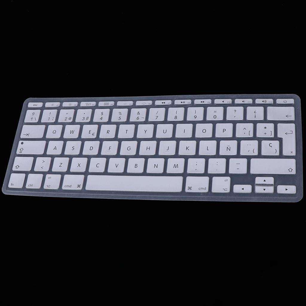 Spanish Phonetic Keyboard Film European for 11inch Macbook Silver
