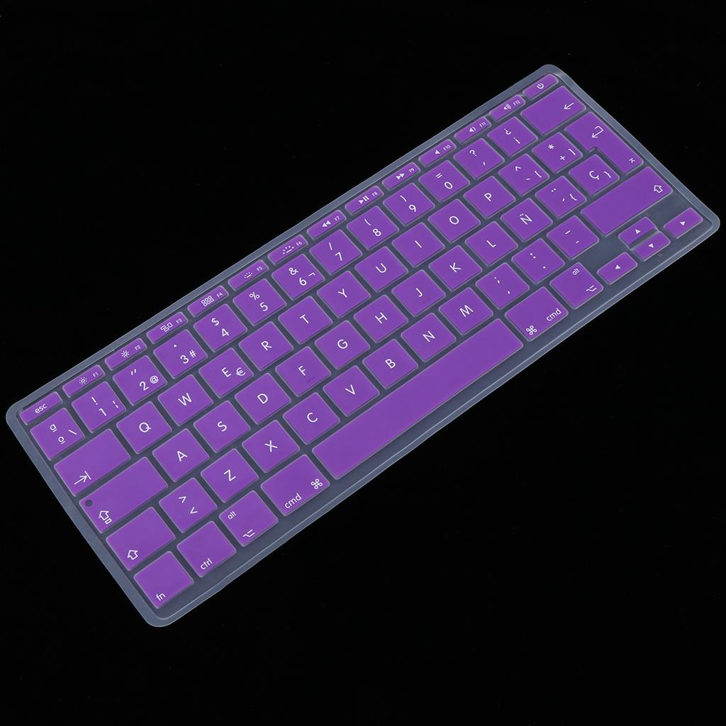 Spanish Phonetic Keyboard Film European for 11inch Macbook Purple
