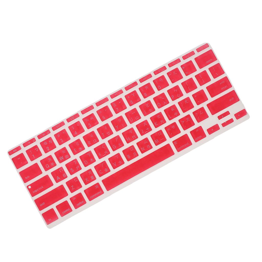Traditional Taiwanese Phonetic Keyboard Film for US MackBook 11 Pink