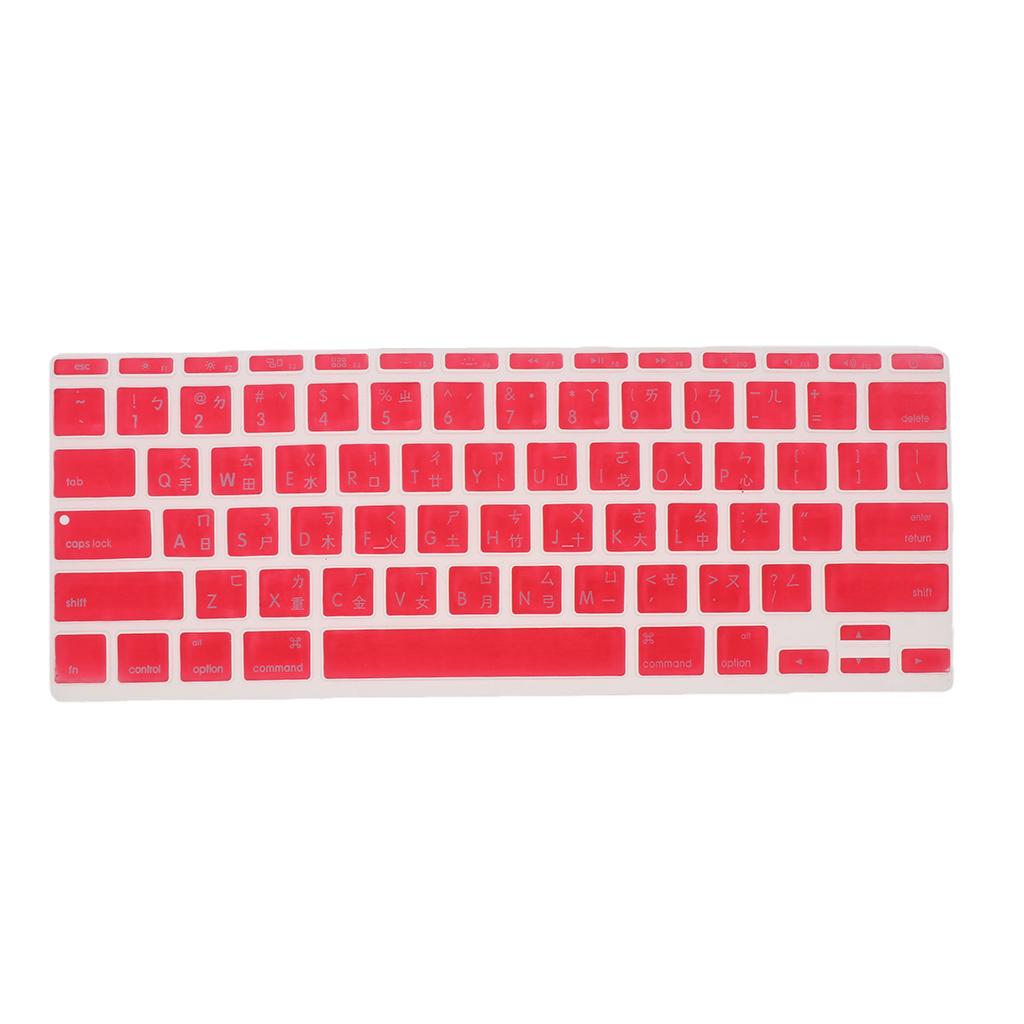 Traditional Taiwanese Phonetic Keyboard Film for US MackBook 11 Pink