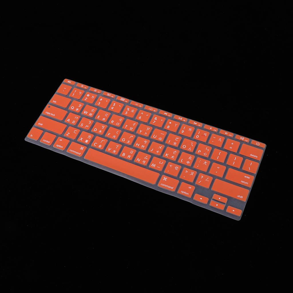 Traditional Taiwanese Phonetic Keyboard Film for US MackBook 11 Orange
